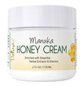 Deluvia Manuka Honey Cream | Hydrating & Soothing Moisturizer Face & Body Lotion | for Sensitive Skin, Eczema, Psoriasis & Dermatitis (2 oz Pack of 1)
