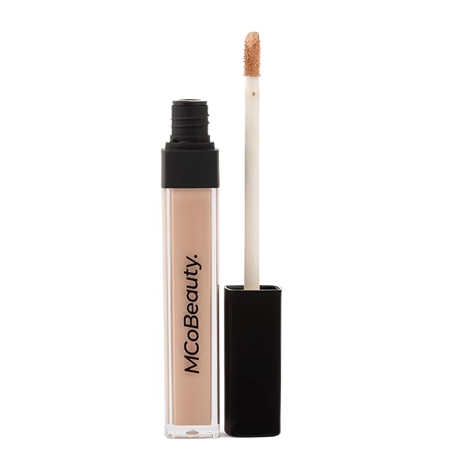 MCoBeauty - Brighten & Perfect Cream Concealer - 2 Light Natural - Hydrating Corrector Medium Coverage Blemish & Under Eye Concealer - With Vitamin E, Hyaluronic Acid & Aloe Vera