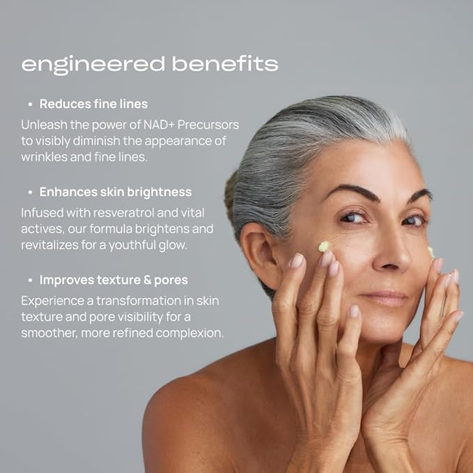 Young Goose, C.A.R.E. NAD+ Nobel | Boosting Moisturizer | Improves Skin Texture | Reduces Appearance of Deep Lines | Evens Skin Tone - Large 50ml