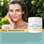 Deluvia Manuka Honey Cream | Hydrating & Soothing Moisturizer Face & Body Lotion | for Sensitive Skin, Eczema, Psoriasis & Dermatitis (2 oz Pack of 1)