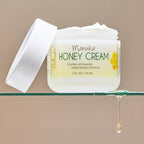 Deluvia Manuka Honey Cream | Hydrating & Soothing Moisturizer Face & Body Lotion | for Sensitive Skin, Eczema, Psoriasis & Dermatitis (2 oz Pack of 1)