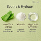 Pure Aloe Vera Body Moisture Gel, Travel Pack, For Body, Face and Hair, Travel Pack Botanic Moisturizing Oil, plant-based ingredient, Size 3.4 fl oz