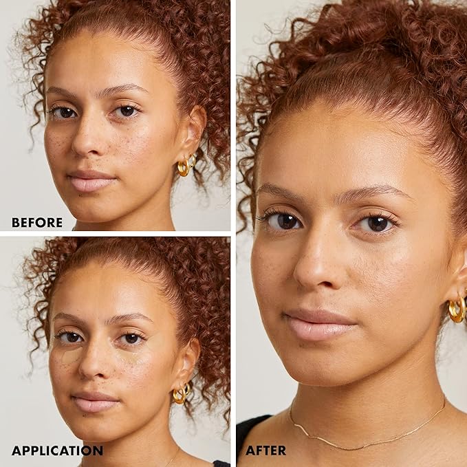 Milani Conceal + Perfect Longwear Concealer Full Coverage Infused with Hyaluronic Acid & Vitamin E, Cover Dark Circles, Blemishes & Skin Imperfections for Long-Lasting Wear - Medium Beige