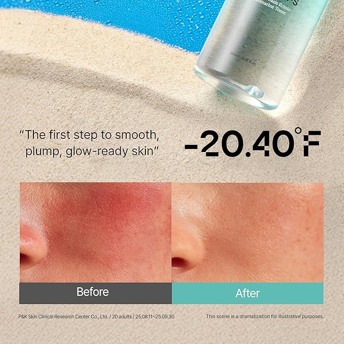 Overlaps Natrun Oasis Ectoin Submarine Toner | Long-Lasting Hydration & Moisture Barrier with Ectoin, Panthenol, Betaine, Alcohol-Free Korean Facial Toner, 8.45 fl oz