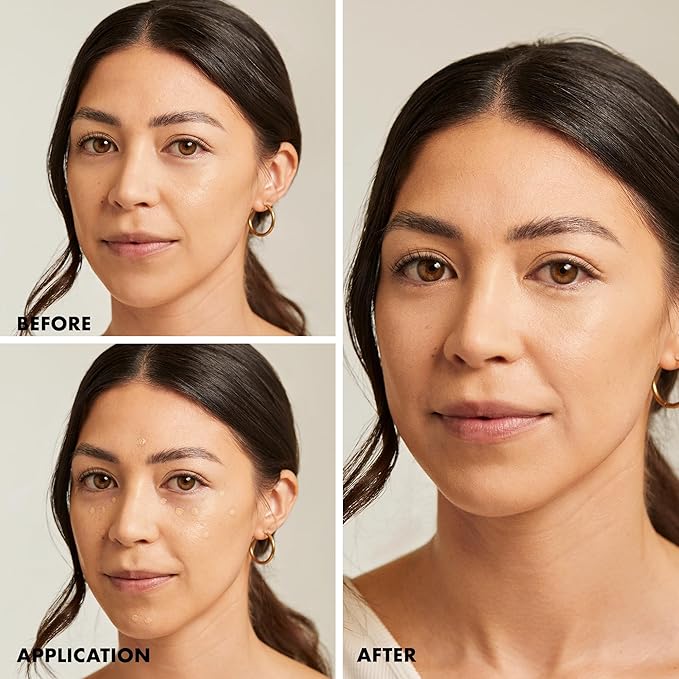 Milani Conceal + Perfect Longwear Concealer Full Coverage Infused with Hyaluronic Acid & Vitamin E, Cover Dark Circles, Blemishes & Skin Imperfections for Long-Lasting Wear - Light Beige