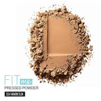 Maybelline Fit Me Matte + Poreless Pressed Face Powder Makeup & Setting Powder, Warm Sun, 1 Count